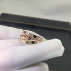 [Demi jewelry]BEE LOVE RING PINK GOLD DIAMOND