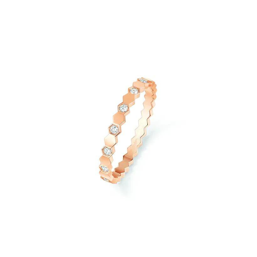 [Demi jewelry]BEE LOVE RING PINK GOLD DIAMOND