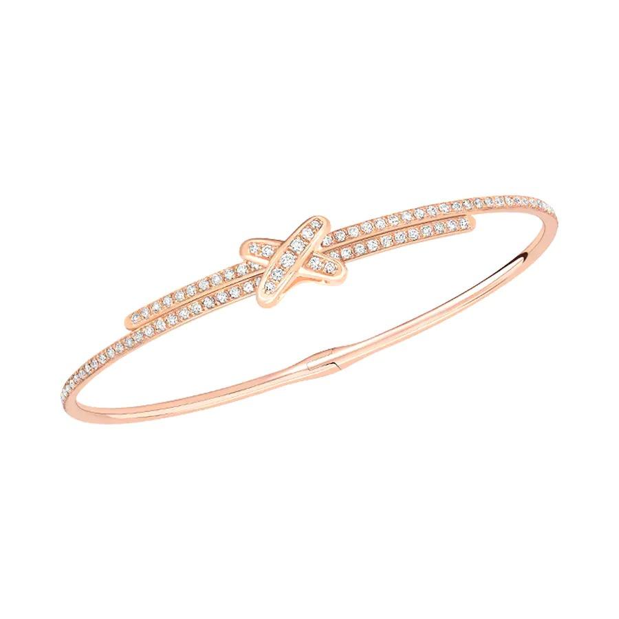 [Demi jewelry]JEUX DE BRACELET DIAMONDS PINK GOLD