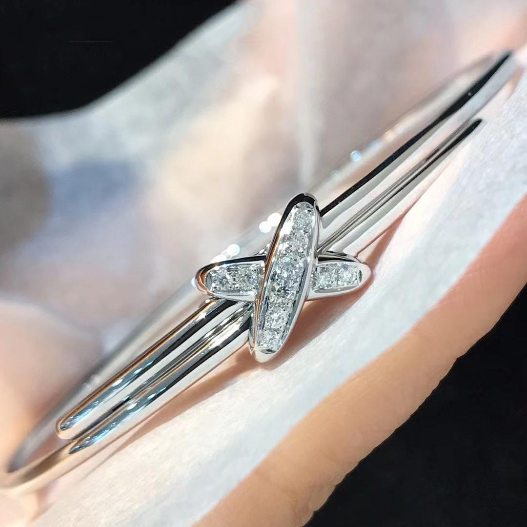 [Demi jewelry]JEUX DE BRACELET SILVER DIAMONDS