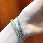 [Demi jewelry]JEUX DE BRACELET SILVER DIAMONDS