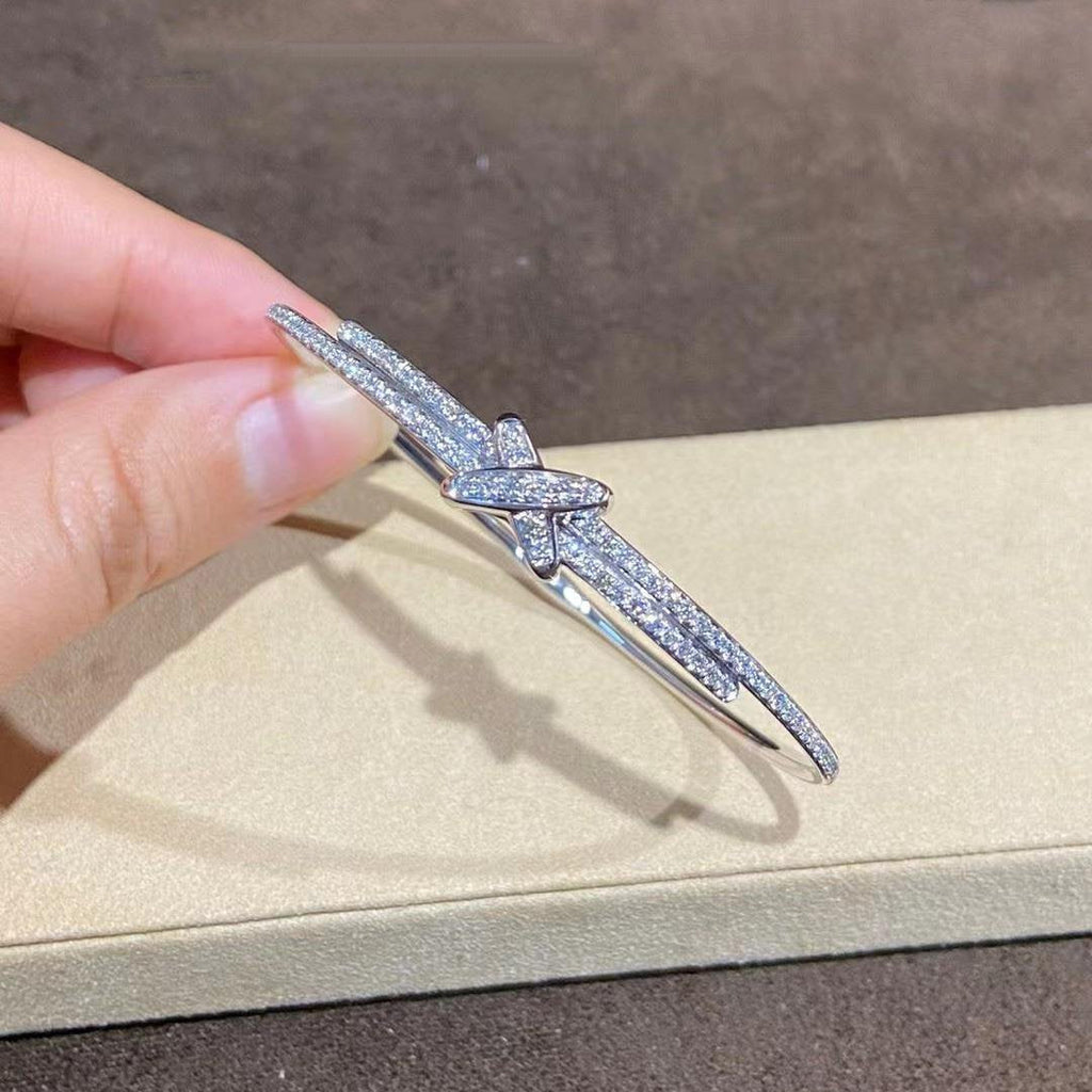 [Demi jewelry]JEUX DE BRACELET DIAMONDS SILVER