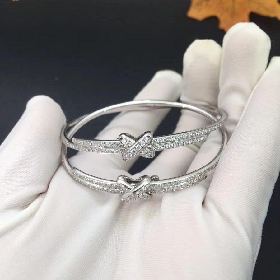 [Demi jewelry]JEUX DE BRACELET DIAMONDS SILVER