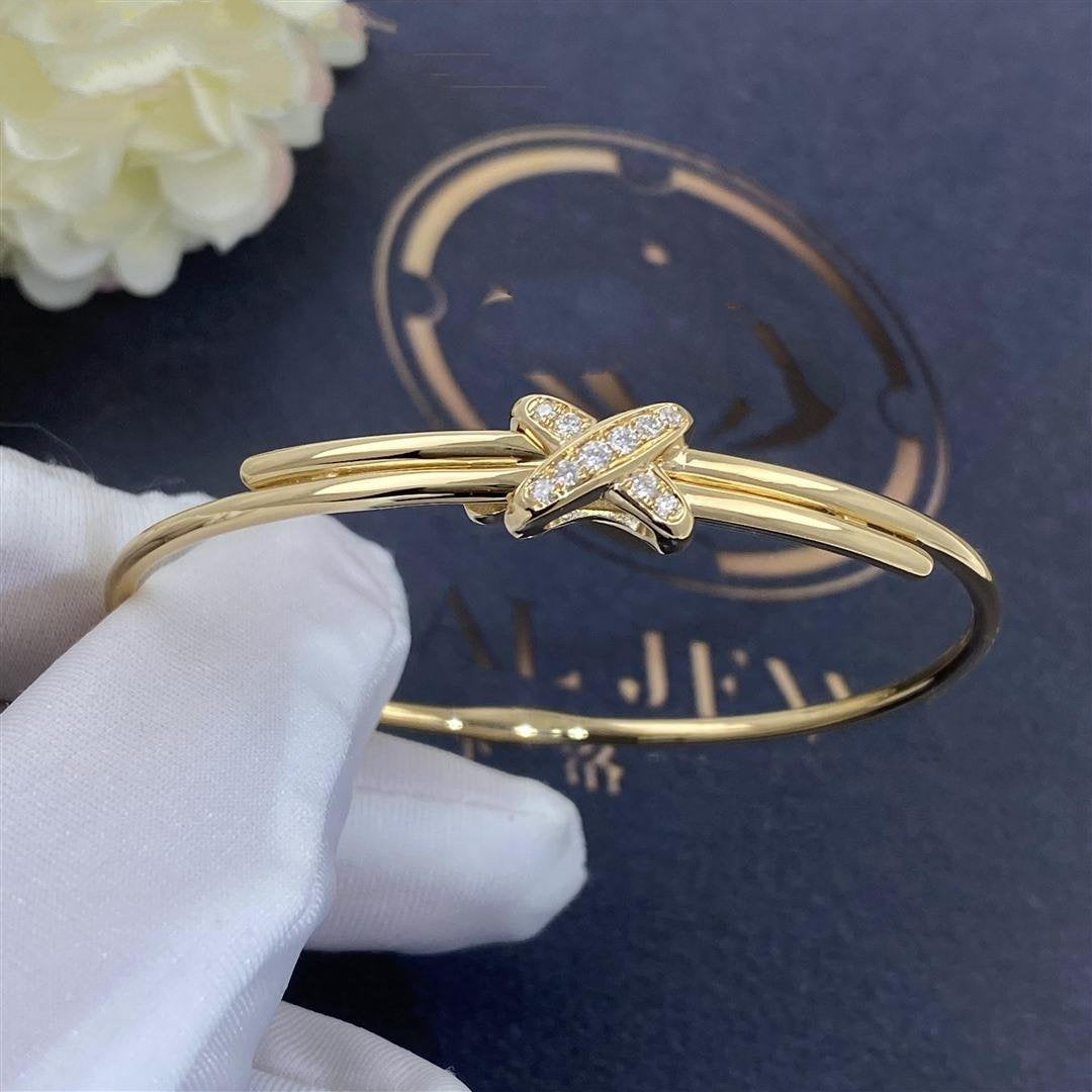 [Demi jewelry]JEUX DE BRACELET GOLD DIAMONDS