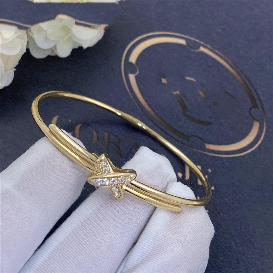 [Demi jewelry]JEUX DE BRACELET GOLD DIAMONDS