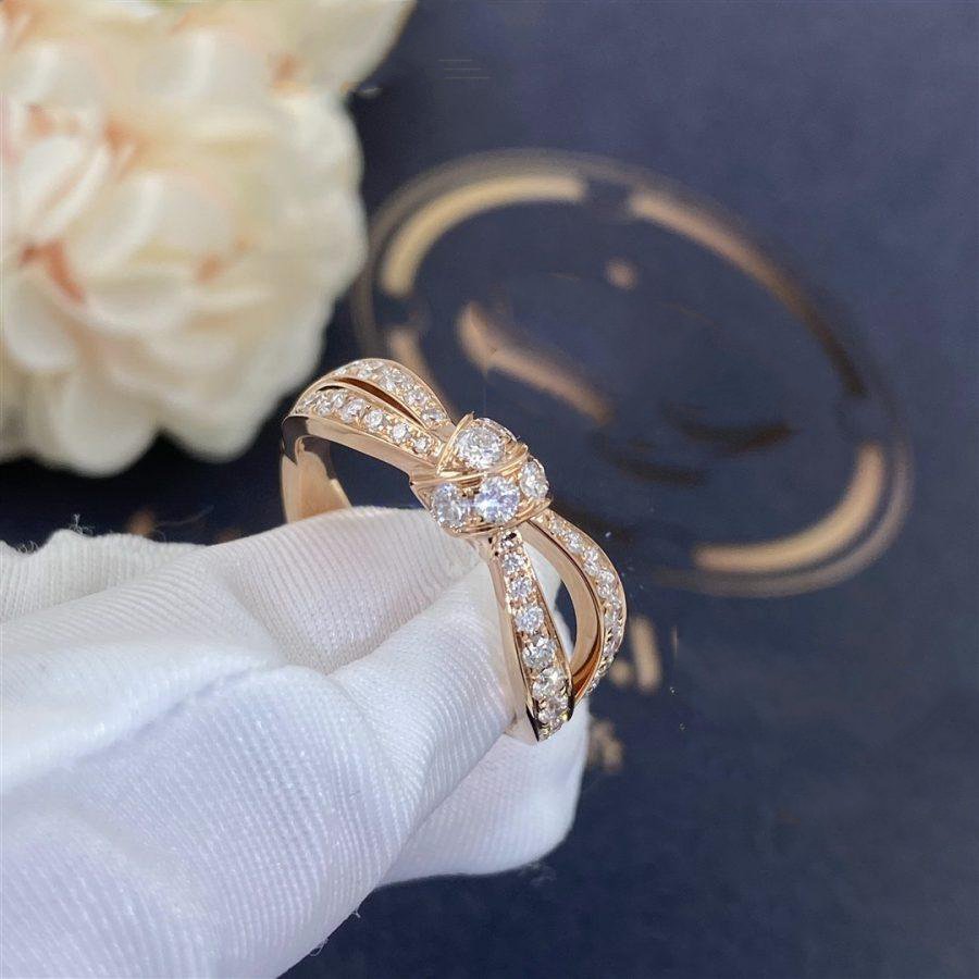 [Demi jewelry]LIENS PINK GOLD DIAMOND RING