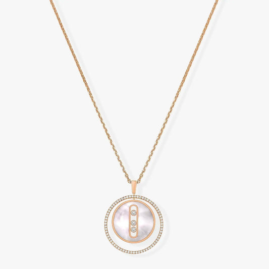 [Mystic ]Mystic MOVE MM NACRE BLANCHE DIAMOND NECKLACE