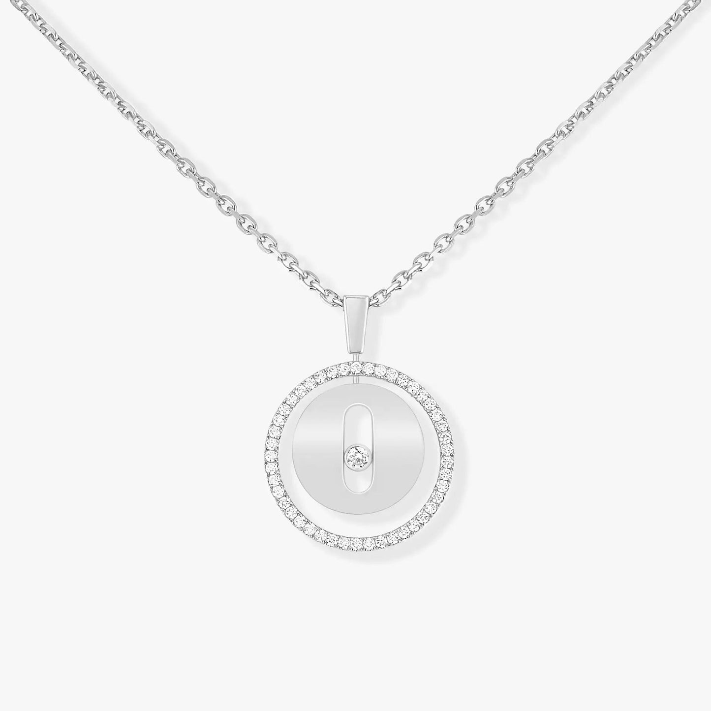 [Mystic ]Mystic MOVE PM NECKLACE SILVER DIAMOND