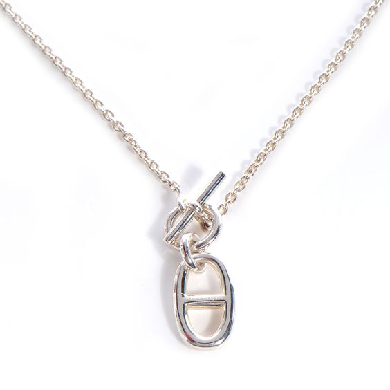 [Demi jewelry]HM CHAINE D'ANCRE PENDANT NECKLACE STERLING SILVER