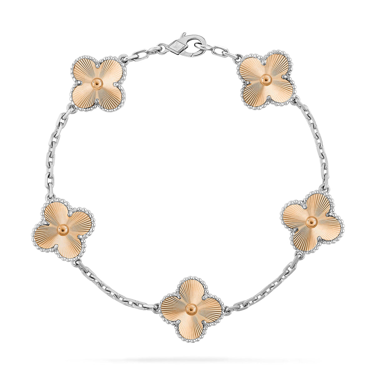 [Demi jewelry] CLOVER 5 MOTIF LASER BRACELET COLLECTION