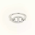 [Demi jewelry]RONDE SMALL SILVER DIAMOND RING