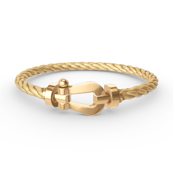 [Demi jewelry]FORCE LARGE HORSESHOE NO DIAMOND BRACELET GOLD