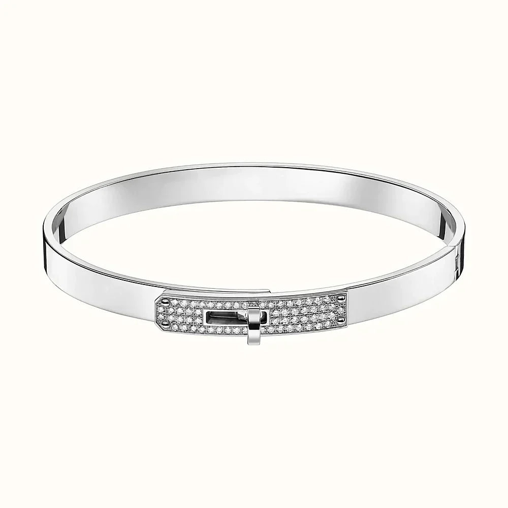 [Demi jewelry]KELLY SILVER DIAMOND BRACELET