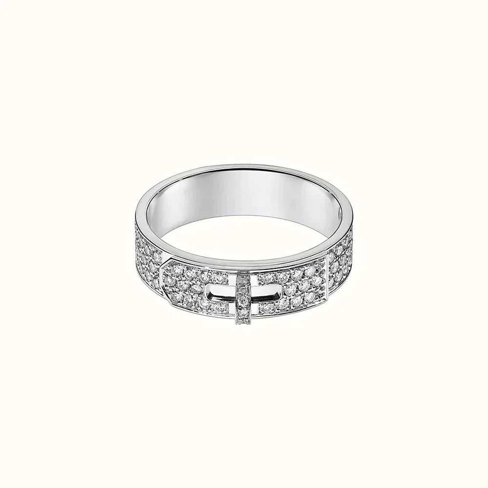 [Demi jewelry]KELLY SILVER DIAMOND RING