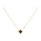 [Demi jewelry]STAR BLACK MOP NECKLACE