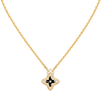 [Demi jewelry]STAR PEDANT PINK GOLD DIAMOND NECKLACE