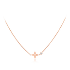 [Demi jewelry]BLOSSOM PENDANT PINK GOLD AND DIAMOND