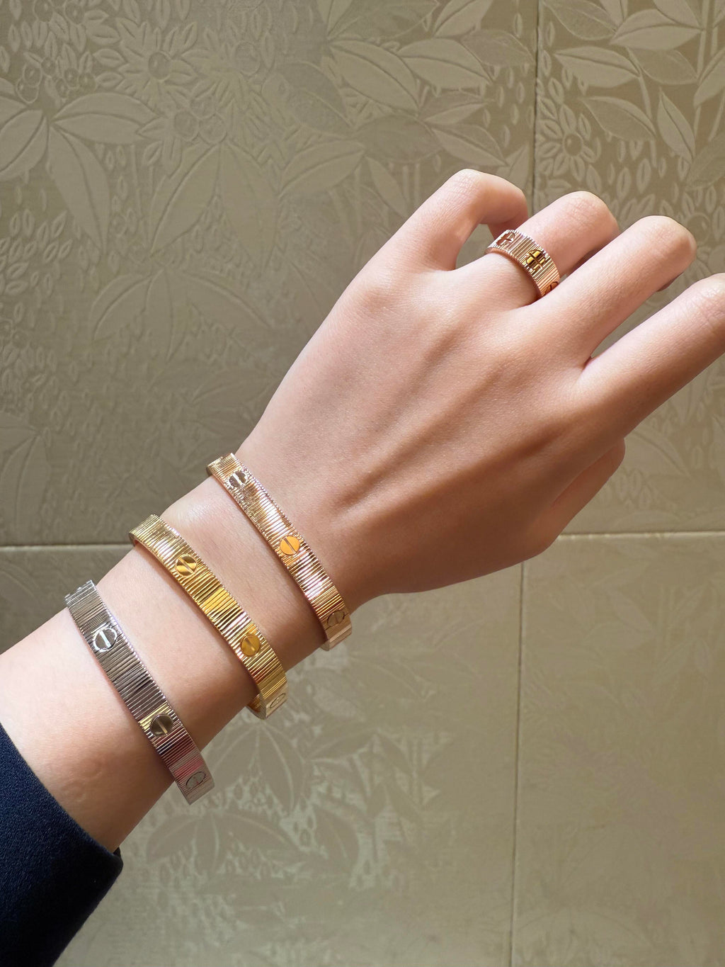 [Demi jewelry]LOVE BRACELET 7MM FLEXIBLE