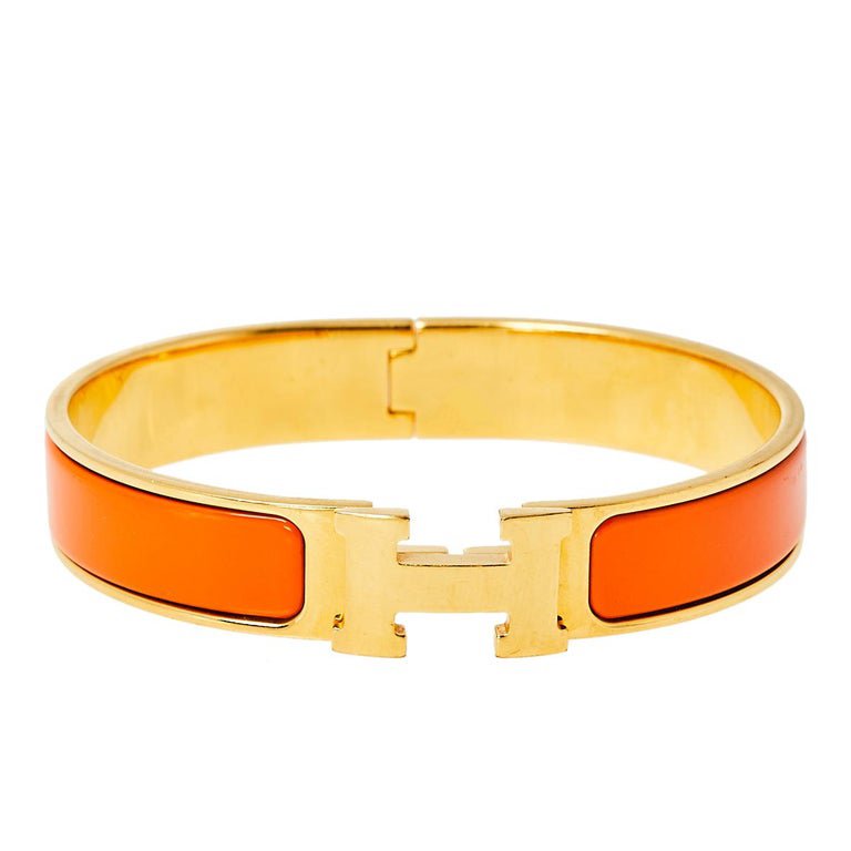 [Demi jewelry]H ORANGE BRACELET
