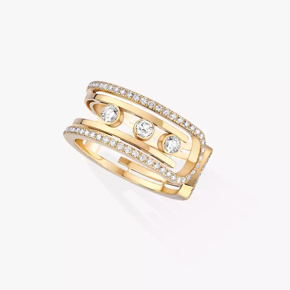 [Mystic ]Move 10th Diamond Ring in Gold