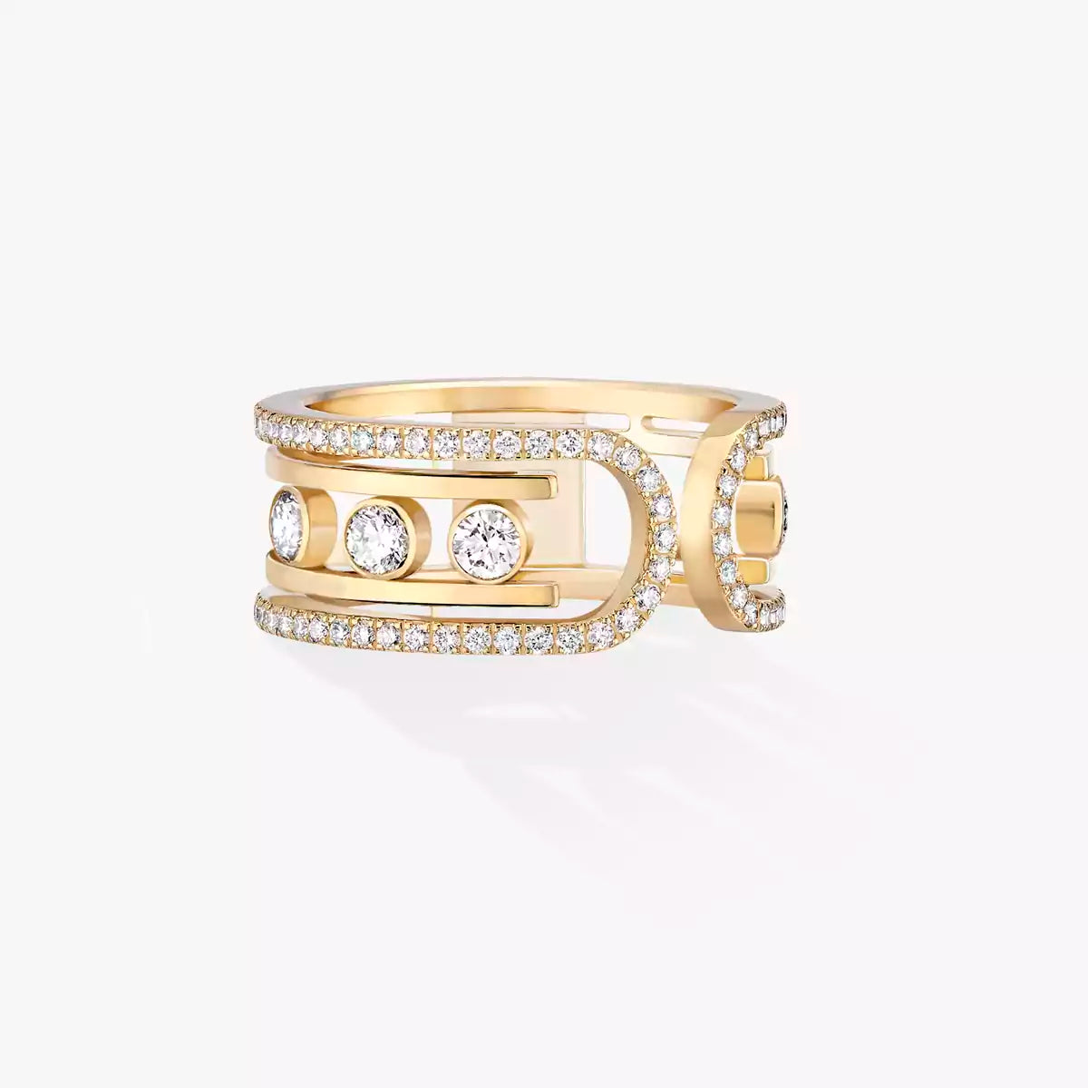 [Mystic ]Move 10th Diamond Ring in Gold