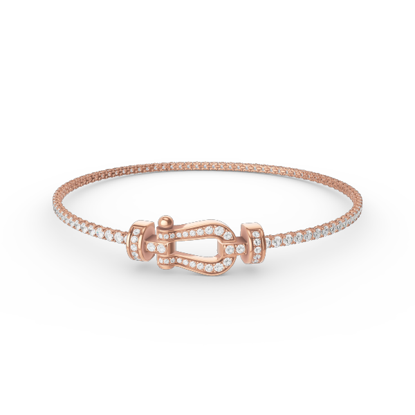 [Demi jewelry]FORCE  HORSESHOE  DIAMOND TENNIS BRACELET