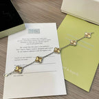 [Demi jewelry] CLOVER 5 MOTIF LASER BRACELET COLLECTION