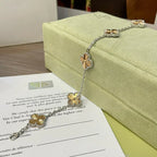 [Demi jewelry] CLOVER 5 MOTIF LASER BRACELET COLLECTION-new