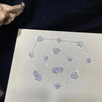 [Demi jewelry]FRIVOLE SILVER 5 FLOWERS BRACELET
