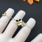 [Demi jewelry]FRIVOLE GOLD 5 FLOWERS BRACELET