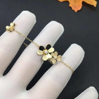 [Demi jewelry]FRIVOLE GOLD 5 FLOWERS BRACELET