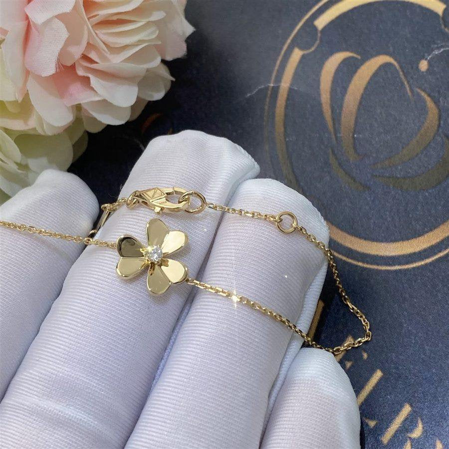 [Demi jewelry]FRIVOLE GOLD FLOWER BRACELET