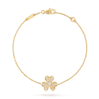 [Demi jewelry]FRIVOLE GOLD FLOWER DIAMOND BRACELET