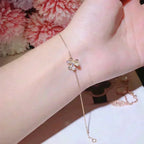 [Demi jewelry]FRIVOLE GOLD FLOWER DIAMOND BRACELET