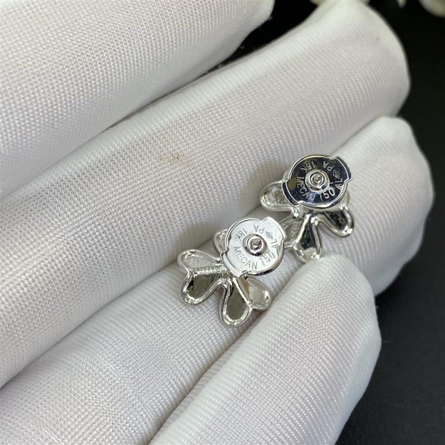 [Demi jewelry]FRIVOLE MINI SILVER FLOWER EARRINGS