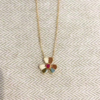 [Demi jewelry]FRIVOLE GOLD FLOWER NECKLACE