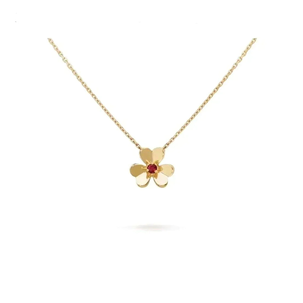 [Demi jewelry]FRIVOLE GOLD FLOWER NECKLACE