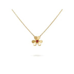 [Demi jewelry]FRIVOLE GOLD FLOWER NECKLACE