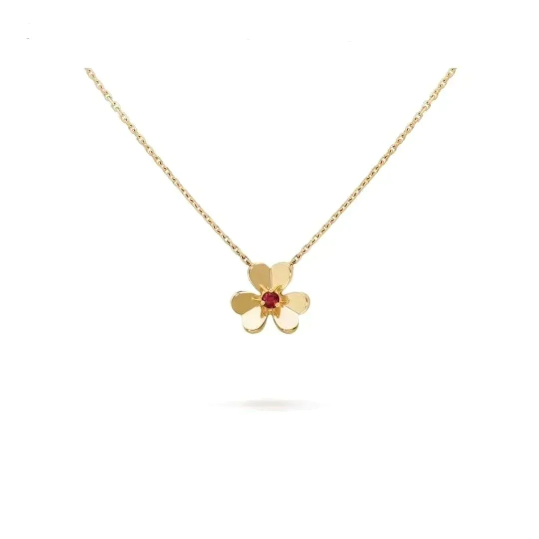 [Demi jewelry]FRIVOLE GOLD FLOWER NECKLACE