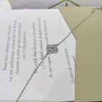 [Demi jewelry]CLOVER  SINGLE FLOWER BRACELET SILVER