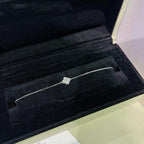 [Demi jewelry]CLOVER  SINGLE FLOWER BRACELET SILVER