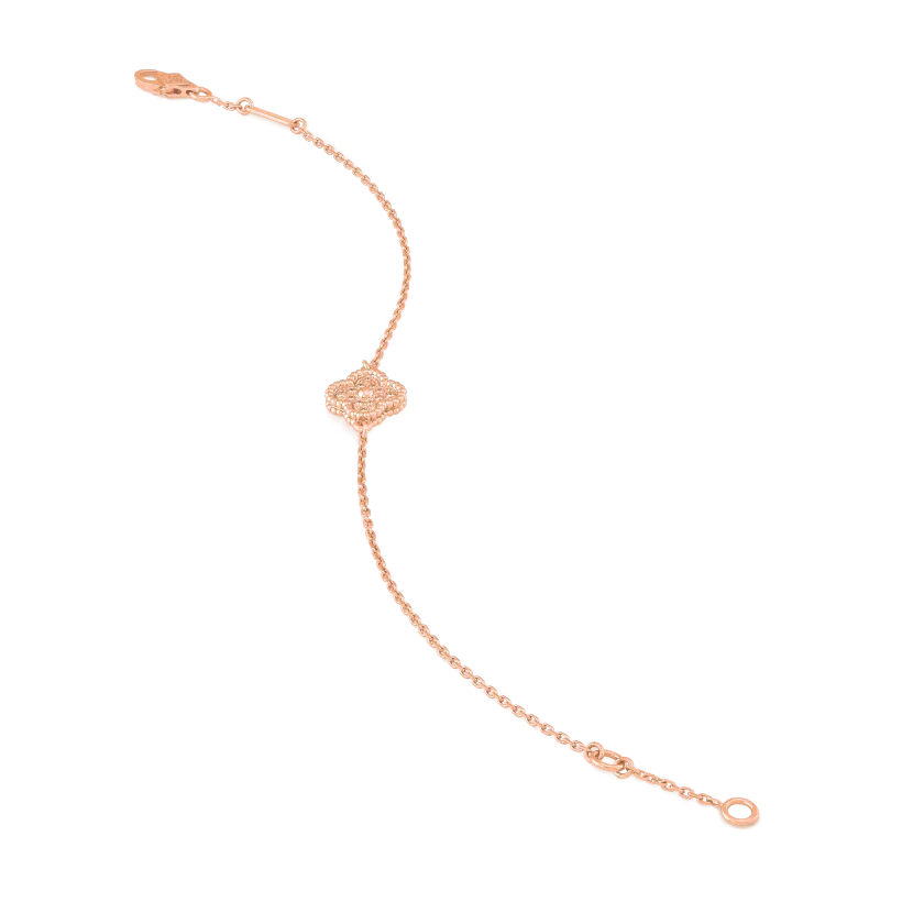 [Demi jewelry]CLOVER SINGLE FLOWER BRACELET