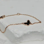 [Demi jewelry]BUTTERFLY ONYX  BUTTERFLY BRACELET