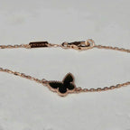 [Demi jewelry]BUTTERFLY ONYX  BUTTERFLY BRACELET