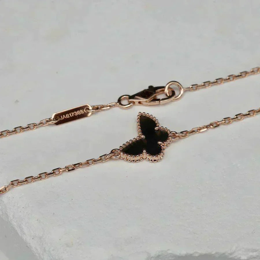 [Demi jewelry]BUTTERFLY ONYX  BUTTERFLY BRACELET