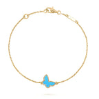 [Demi jewelry]BUTTERFLY TURQUOISE BUTTERFLY BRACELET
