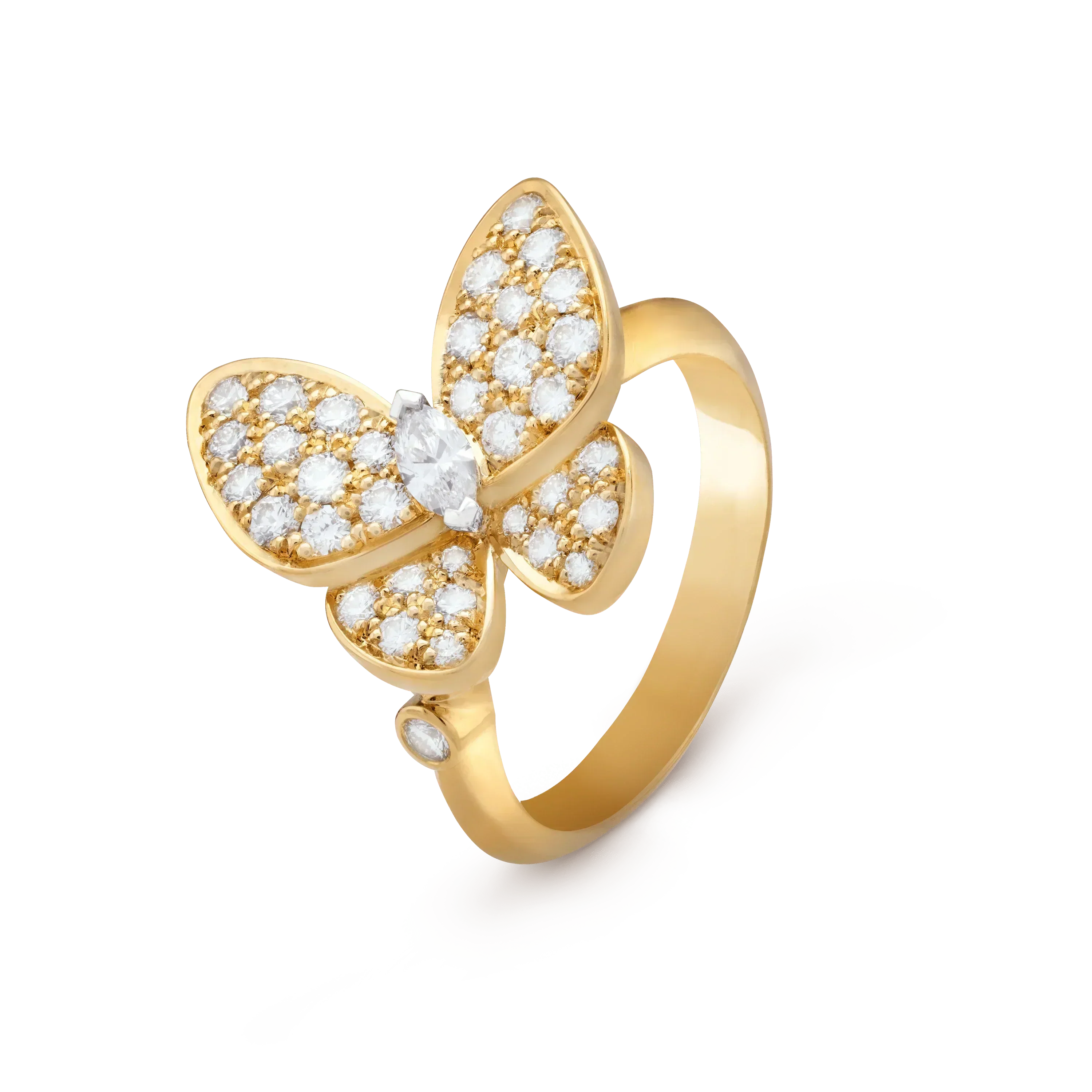 [Demi jewelry]BUTTERFLY DIAMOND RING