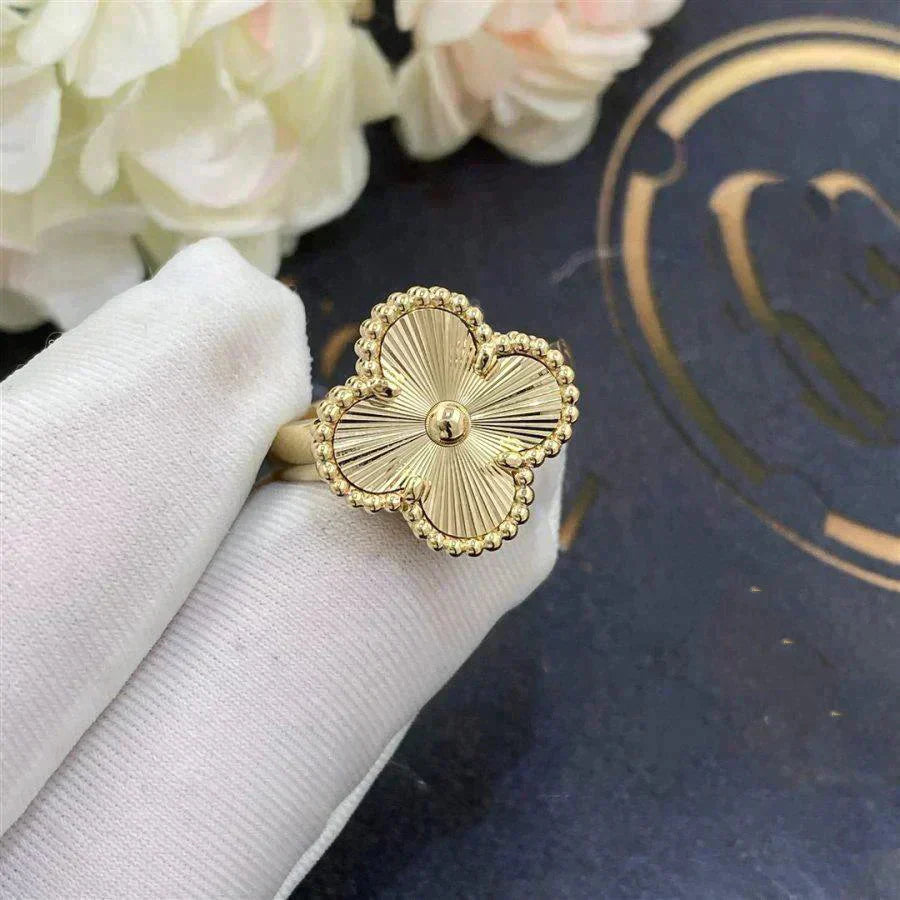 [Demi jewelry]CLOVER GOLD RING