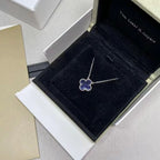 [Demi jewelry]CLOVER 15MM PIETERSITE NECKLACE SILVER