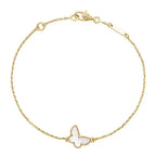 [Demi jewelry]BUTTERFLY DARK MOP BUTTERFLY BRACELET